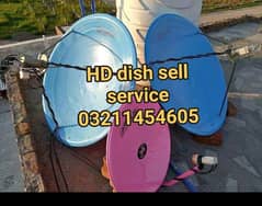 Pakistan hd dish sell  tv service 032114546O5