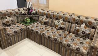 7 seater sofa set with table