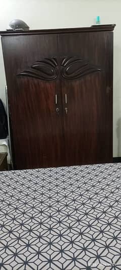 2 Door Wooden Cupboard