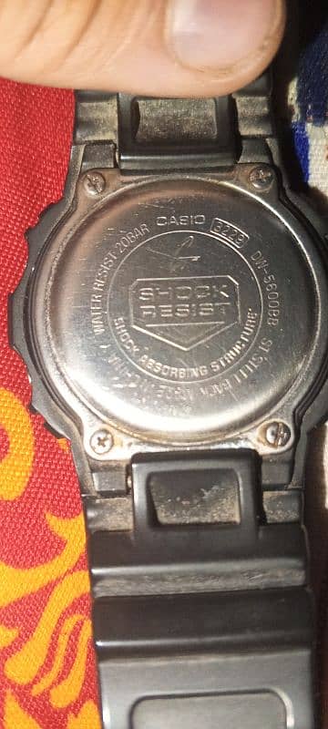 casio watch DW5600BB 1