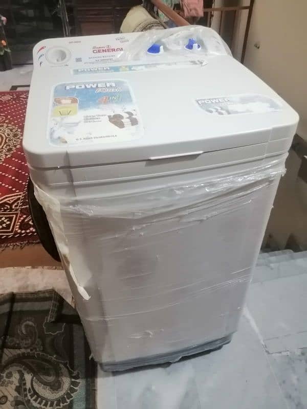 brand new washing machine just one time used 0