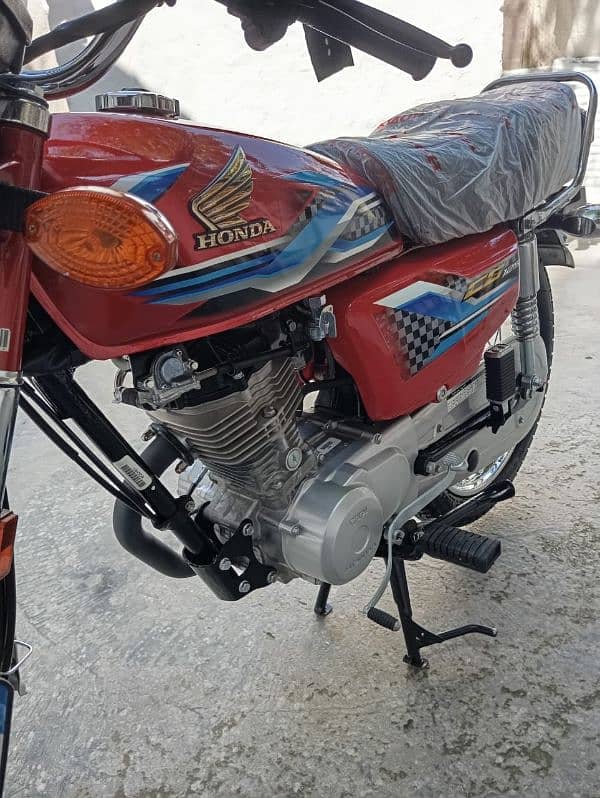 Honda 125 2024 total running 400km exchange Suzuki 150cc 7