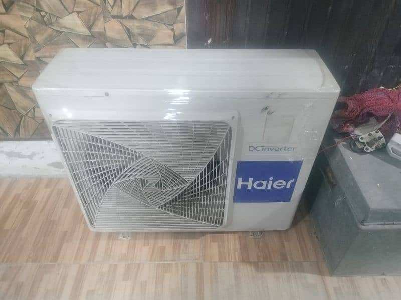 HAIER 1.5 TON DC INVERTER HEAT AND COOL GENUINE  NO REAPIR 1