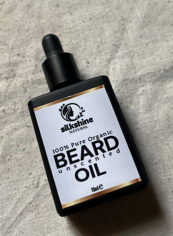 silkshine natural beard oil 0