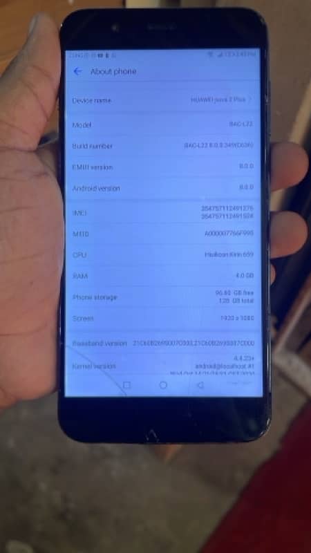 huawei nova 2 plus all ok pta approved 0