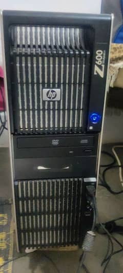 HP Z600 physical dual processor ddr3 16gb, SSD 256,HDD 500 ,