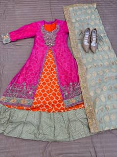 mehndi dress . party wear