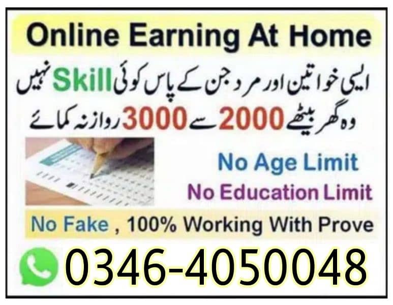 Online job/Part/full time/Student/teachers/House wife/job holders 0