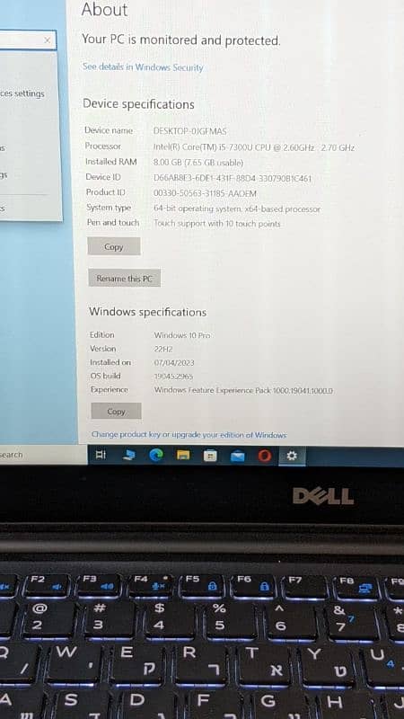 Dell Latitude 7280 i5 7th gen 5