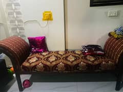 Wooden Dewan/Sofa Bed