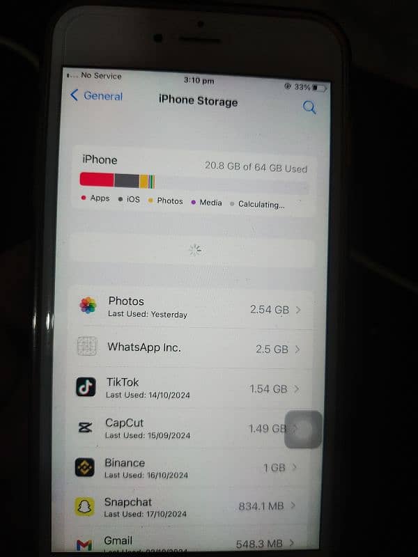 iphone 6splus 64 GB Non_pta 0