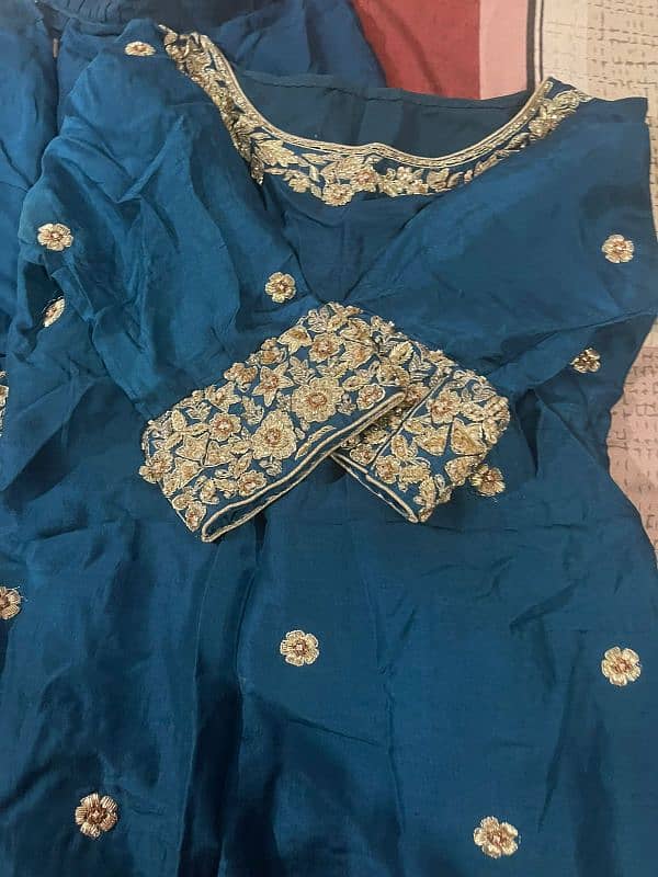 Faiza Saqlain Inspired Preloved formal Dress For sale 5