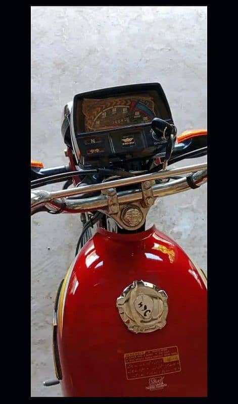 super star 70cc red colour un touch 0