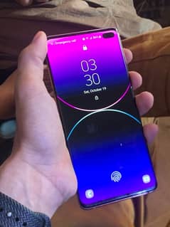 samsung galaxy s10+ golden colour 8/128 pta official approved