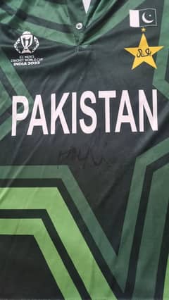 Champion's Pride: Autographed by Waseem Jr & Shadab Khan