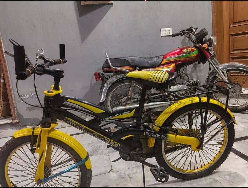 2 new cycles in just 25000Rs for the age 10 to 12 year 3