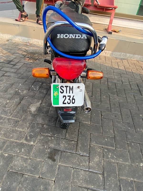 Honda CD 70 2015 Model Good Condition 2