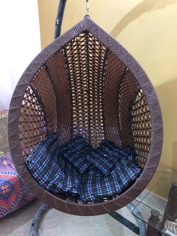 Swing Chair with Cushions 3