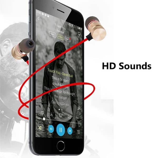 Sports Neck Wireless Headset Magnet Metal Wireless Neckband Earphone 3