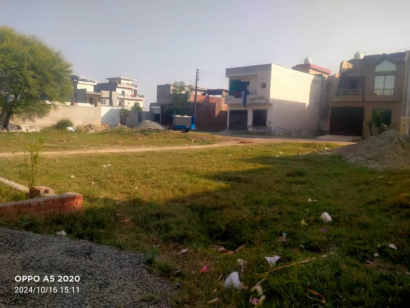 2.66 marla commercial plot available for sale in audit and account housing society phase 1 3