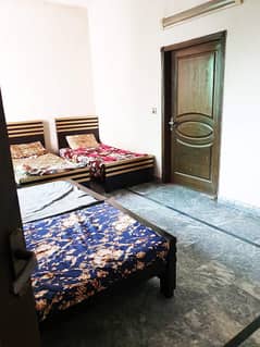 Flat for rent in Johar town for Family and Bachelor (Student + Job holder