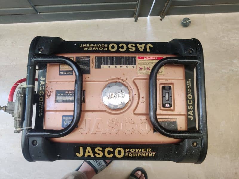 Jasco 2.2 kva generator self start on both petrol n gas 1