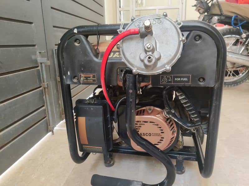 Jasco 2.2 kva generator self start on both petrol n gas 3