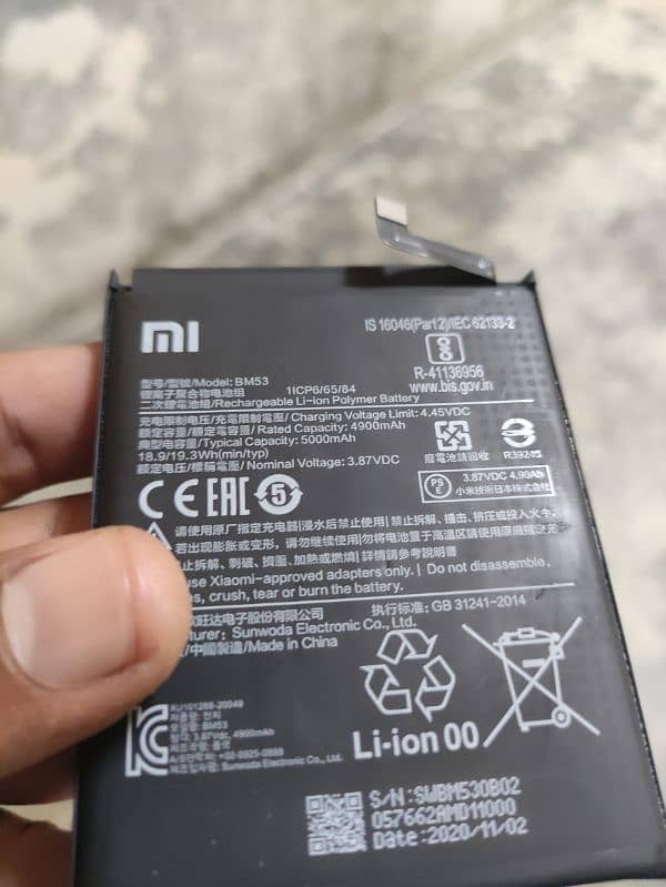 Mi 10t 5G (Original Bettery) 0