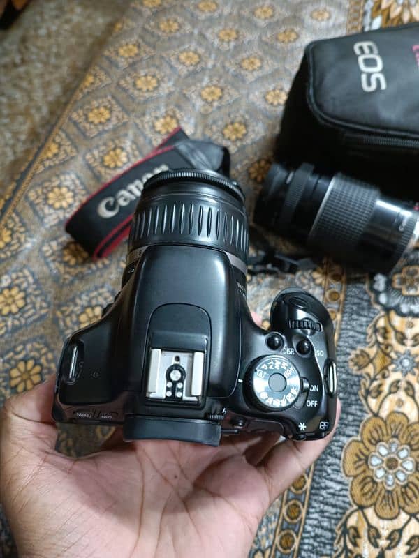 canon 600d with dual lens 18/55 and 75/300 3