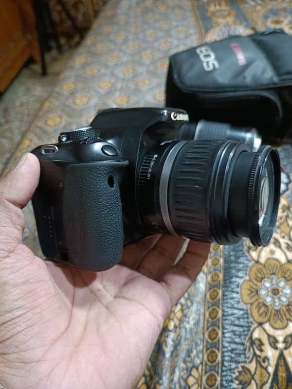 canon 600d with dual lens 18/55 and 75/300 4