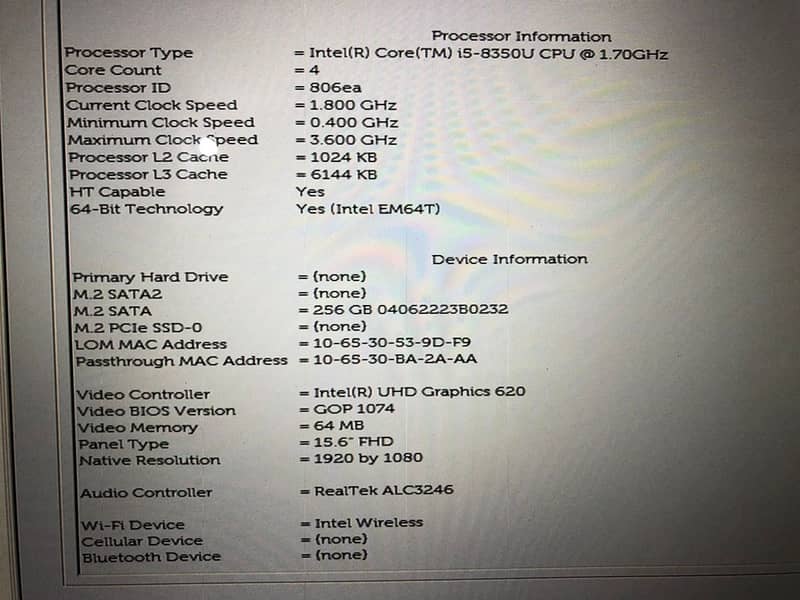 Dell Vostro 5391 Core i7 10th gen 14