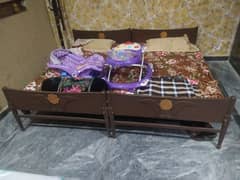 2 single bed