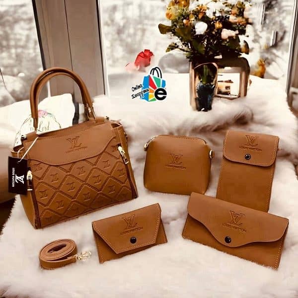 5 Pcs Luxury Bag Set For Cute Girls With Luxury Deal 4