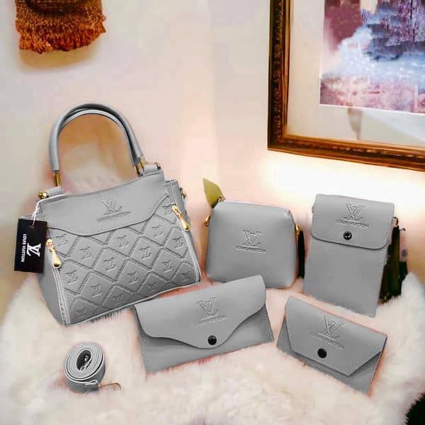 5 Pcs Luxury Bag Set For Cute Girls With Luxury Deal 7