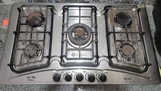 Nasgas DG 555 5 burner hob with warranty