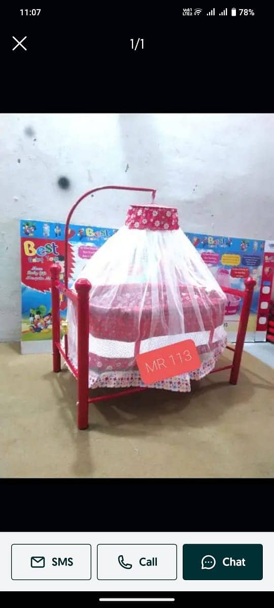 baby swing / swing / kids swing / mastela /baby jhula/ for sale 4