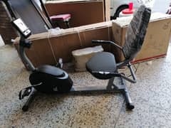 Recumbent Bike with adjustable Seat and Digital Display 120kg capacity