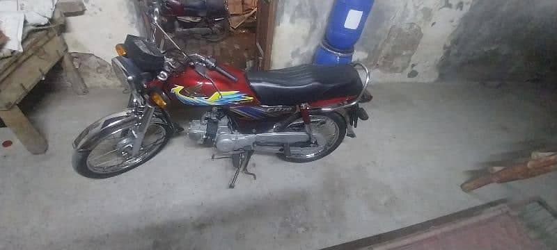 honda cd 70 ist owner no need of any kind of work 1