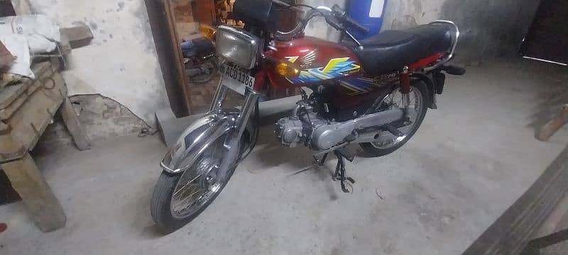 honda cd 70 ist owner no need of any kind of work 6