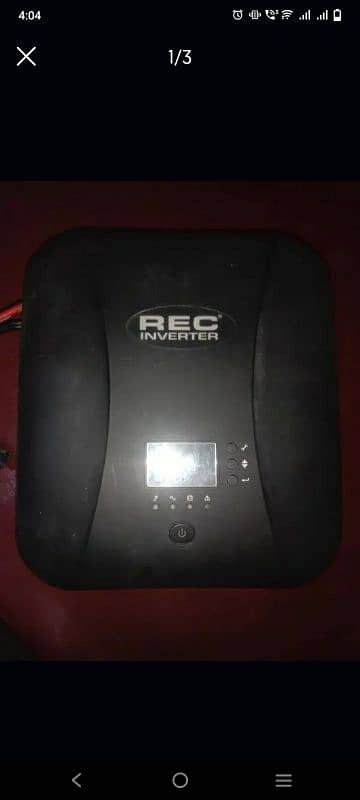 REC solar inverter+ups 1