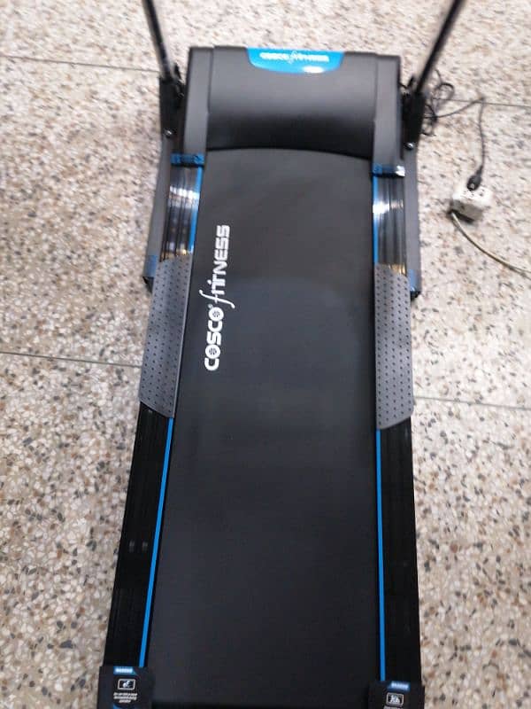 Ac motor Treadmill with 2hp motor auto incline 4