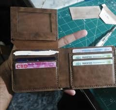 leather wallet handmade