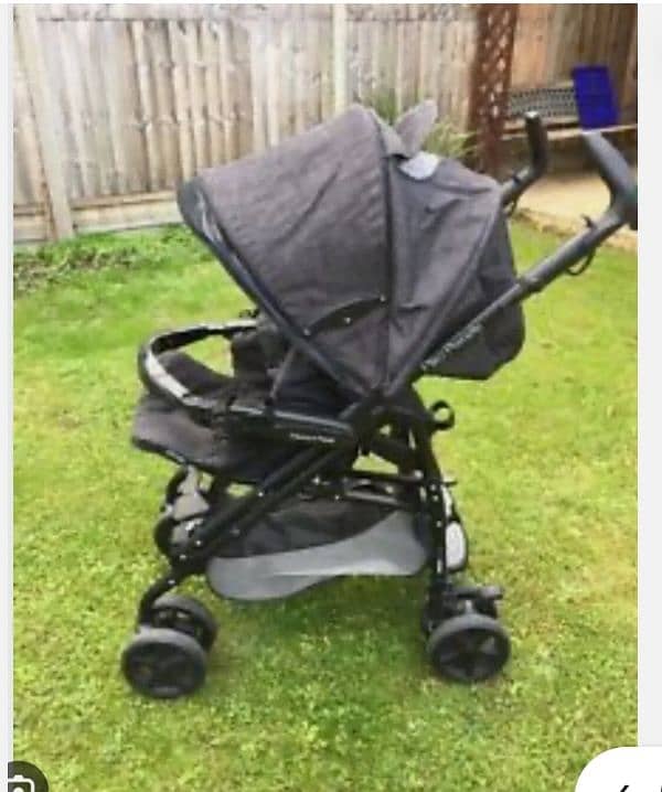 Mamas & Papas Pliko Pramette Pushchair with rain cover 0