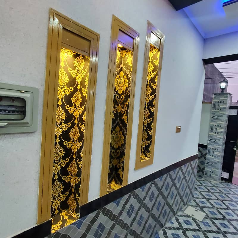 OUtstanding Amazing Designer Brnad New 6 Marla Double Story House for Sale With Water Boring in Rawalpindi Islamabad Near Gulzare Quid and Gulberg Green Residencia 9