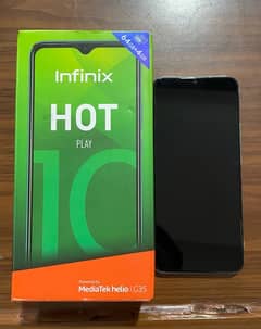 Infinix Hot 10 play pta approved with full Box