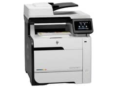 HP color laserjet 400 m475 network Wifi all in one copier