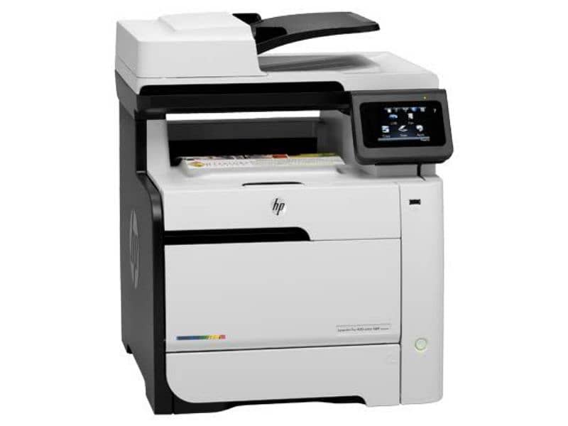 HP color laserjet 400 m475n network Wifi all in one copier 0