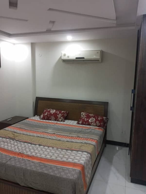 One Bed Flat For Rent In Bahria Town Near To Grand Mosque Full Furnished 0