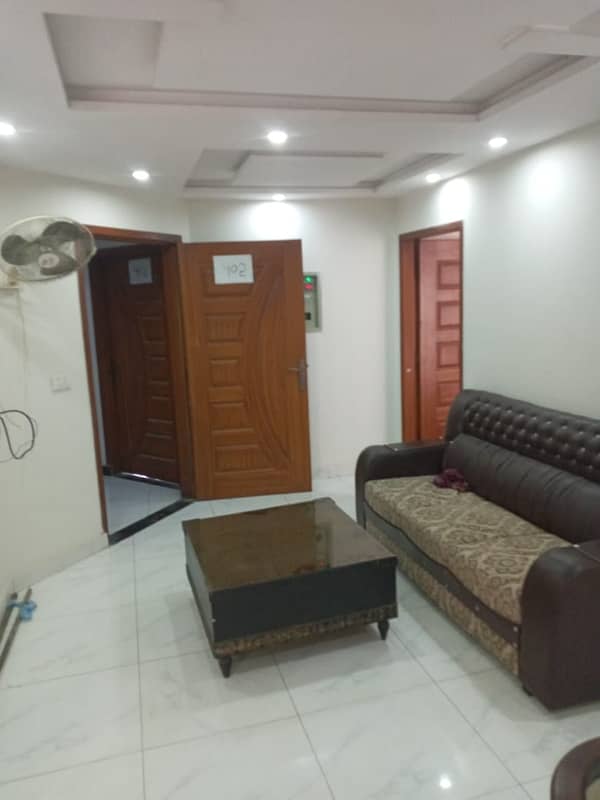 One Bed Flat For Rent In Bahria Town Near To Grand Mosque Full Furnished 11