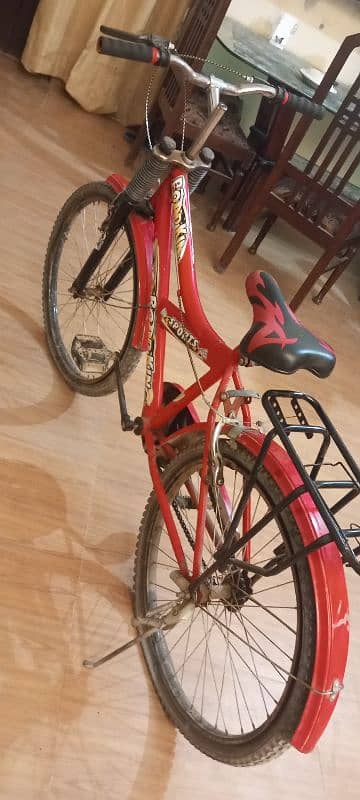 Lush bicycle for sale in red colour. 0